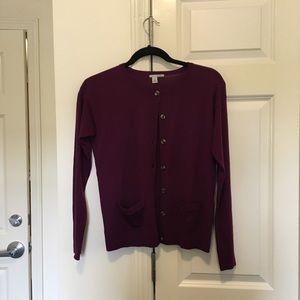 Maroon Halogen Cardigan